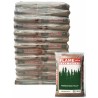 Flame Plus ENplus A1 BSL certified wood pellets 15kg bags on pallet